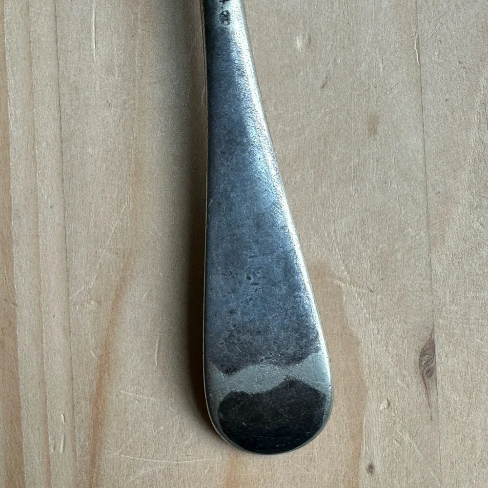 Vintage Signed Curtis Hotel Spoon 5.9 Inch 1847 Rogers Brothers Silver Plate